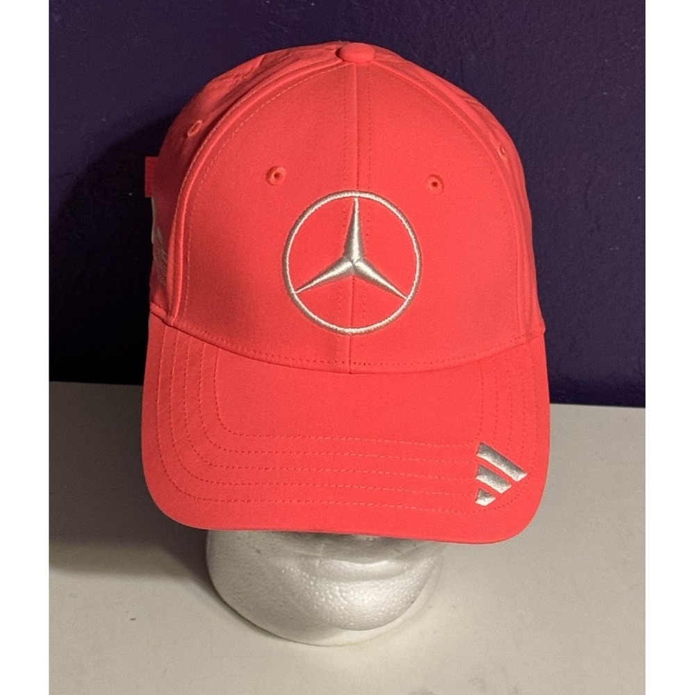 Mercedes AMG Petronas F1 adidas 2025 Summer Pack Driver Hat Pink